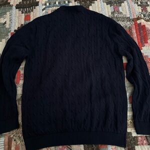 Navy Blue Lacoste Sweater